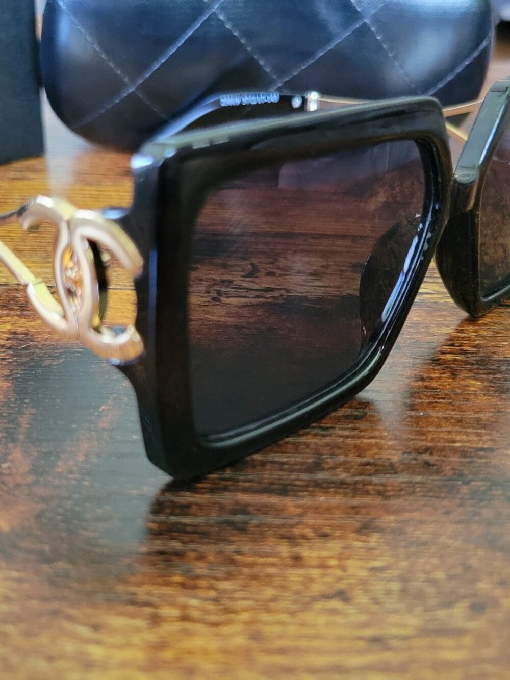 Black CC sunglasses